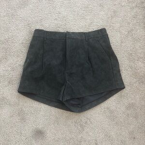 Free People High Waist Black Shorts